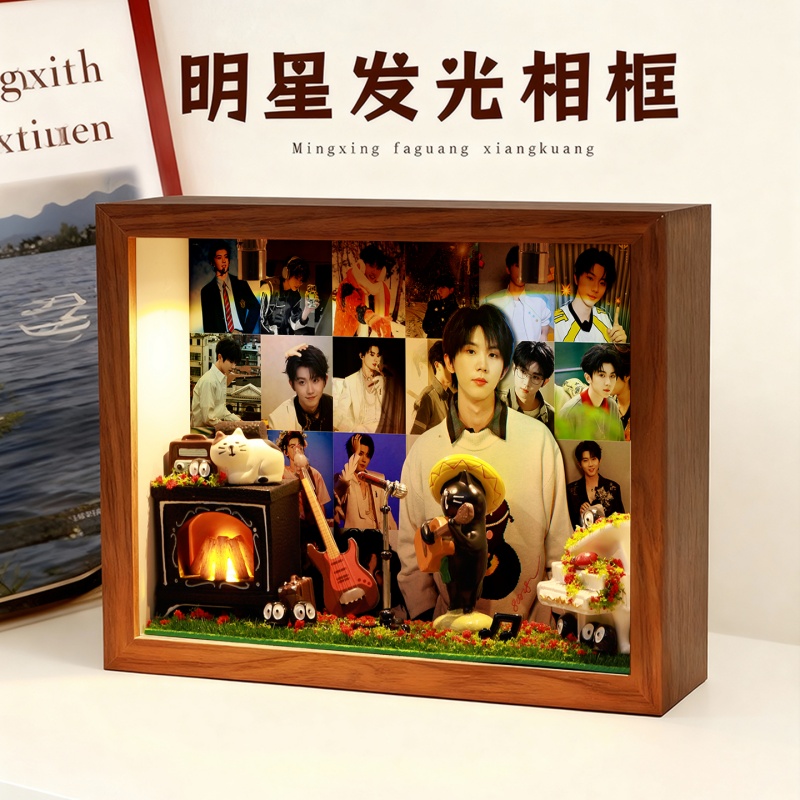 锋芒初绽相框记嘉祺岁月