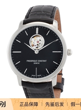 Frederique Constant康斯登 镂空瑞士自动机械商务男腕表 312B4S6