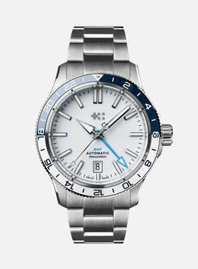 Christopher Ward C60 GMT双时区夜光防水瑞士自动机械商务男手表