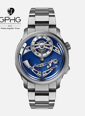 ChristopherWard 自鸣闹表自制机芯钛合金瑞士自动机械商男士手表