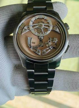 Christopher Ward 自鸣表自制机芯钛合金瑞士自动机械男士手腕表