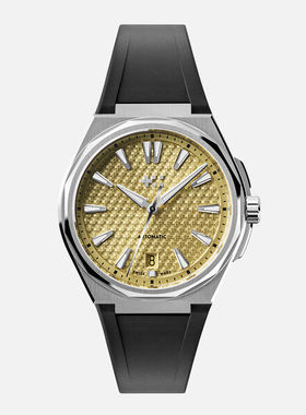 ChristopherWard 12边型香槟色超薄夜光防水瑞士自动机械男手腕表