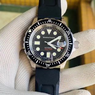 Marathon马拉松 夜光潜水瑞士自动机械运动军表男士手表U.S Army