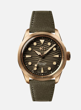 Christopher Ward C65青铜复古瑞士天文台自动机械夜光防水男手表