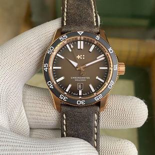 青铜夜光瑞士天文台自动机械运动男手腕表 C60 Christopher Ward