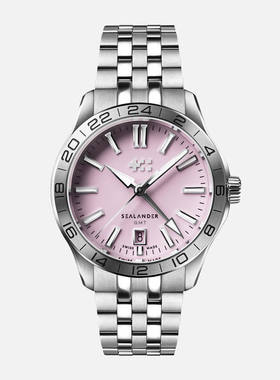 Christopher Ward C63双时区夜光瑞士自动机械表防水商务手表39