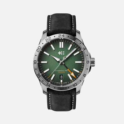 双时区防水夜光瑞士自动机械表