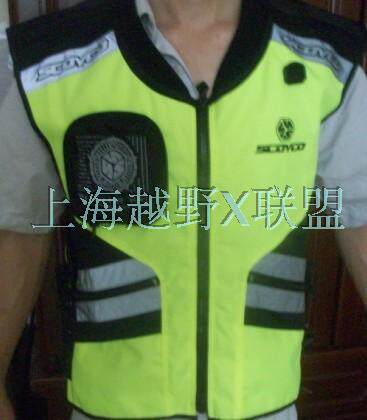 Scoyco赛羽摩托骑行马甲反光衣安全背心骑士男四季JK32（库存货）