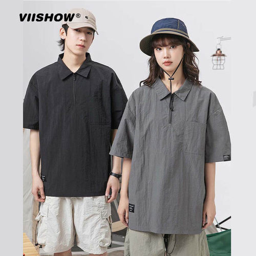 VIISHOW日系高级感短袖工装