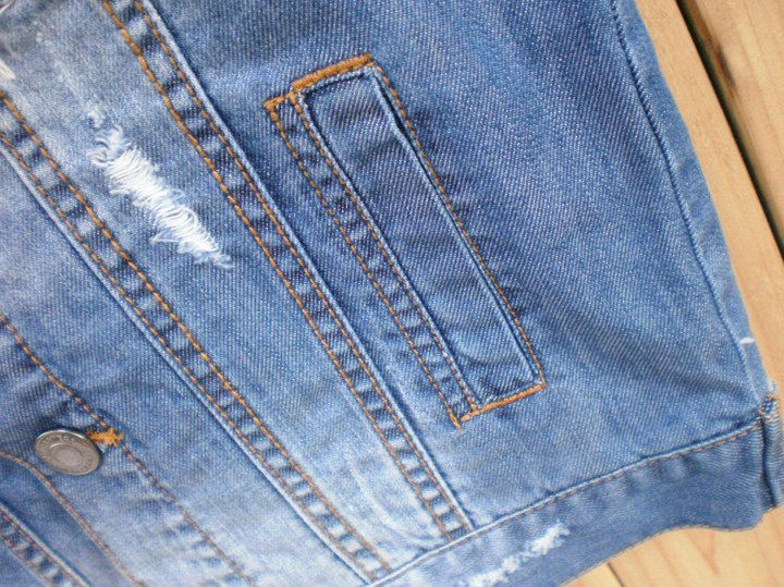 Gilet enfant en toile - Ref 2070080 Image 3