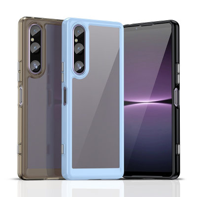 for Sony Xperia 10V 1V Case Transparent 适用索尼1V手机壳Xperia10V手机套全包亚克力纯色防摔套