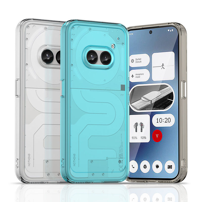 适用 Nothing Phone 2A Case Transparent Anti Fall 手机壳phone2保护套phone1糖果全包加厚软硅胶