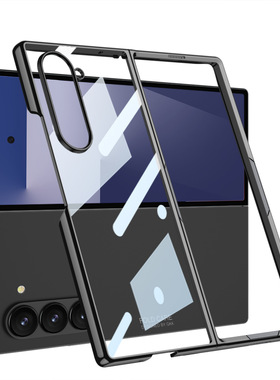 for Samsung Galaxy Z Fold7 Case New 适用三星Galaxy Z fold7防摔手机壳折叠屏透明壳zfold7电镀保护套