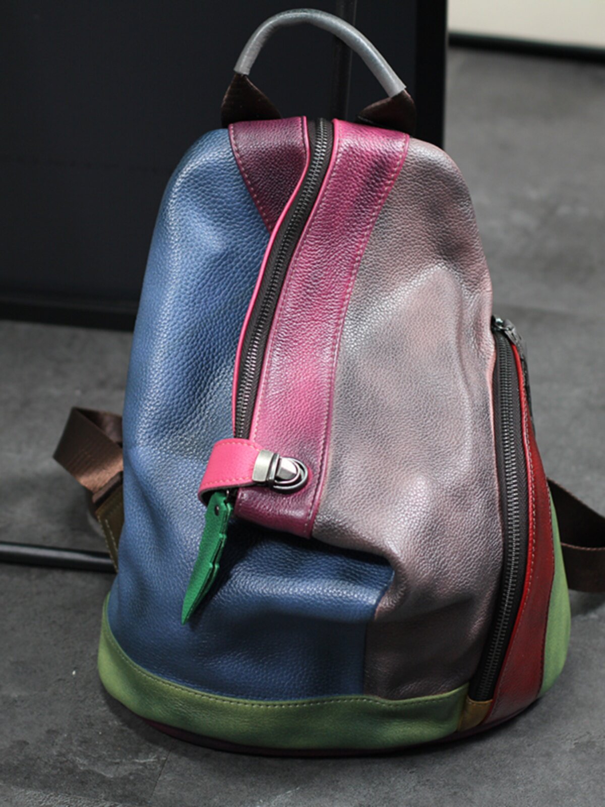 Genuine Leather Backpack | Taobao Direct from China - Taobao product photo 4