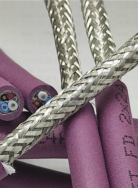 devicenet拖链柔性线 CANopen通讯屏蔽双绞线 dnet总线通信电缆