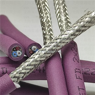 devicenet拖链柔性线 CANopen通讯屏蔽双绞线 dnet总线通信电缆