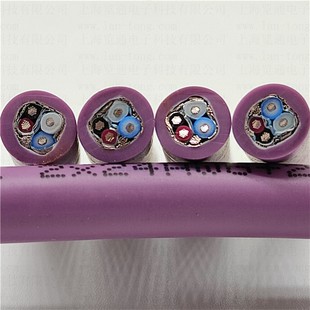 PLC通讯屏蔽线 DeviceNet工业连接总线电缆/CANopen协议专用 5芯