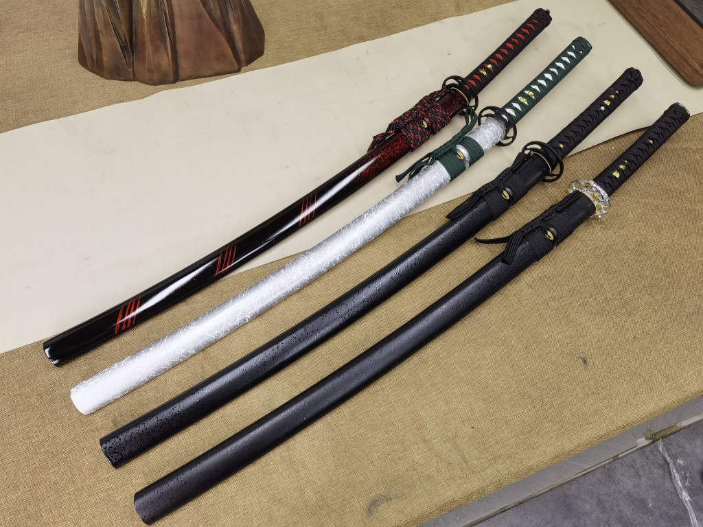 青龙日本武士刃T10烧东洋居合刀剑