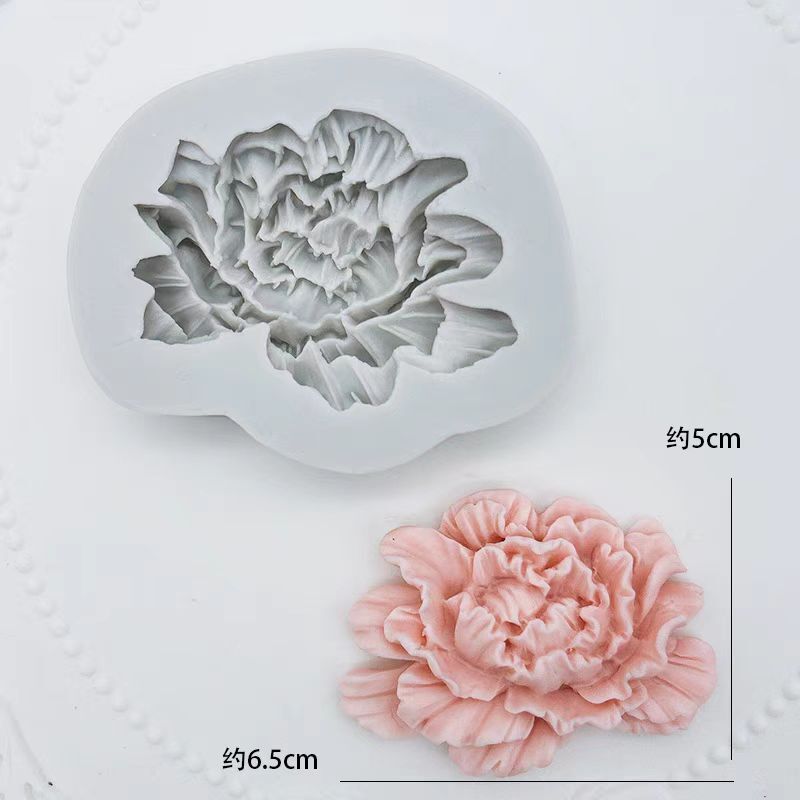 牡丹花翻糖巧克力硅胶模玫瑰花