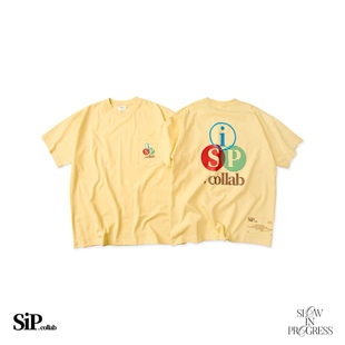 GoodVibesOnly好氛围优先「SiP.collab」三方联名T恤 黄 索罗娜