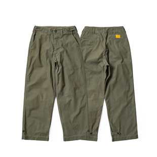 REMOCREVO M-43 Field Trousers 野战军绿裤 军事 高腰复古长裤