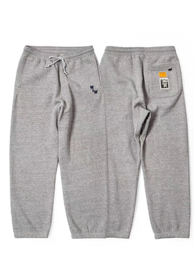 REMOCREVO Sweater pant 复古运动针织抓绒卫裤