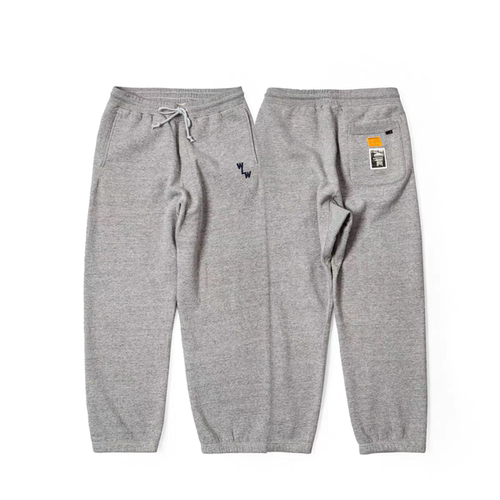 REMOCREVO Sweater pant 复古运动针织抓绒卫裤