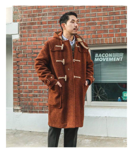 特别版 英产GLOVERALL 羊毛大衣经典MONTY渔夫大衣男款 MS5408