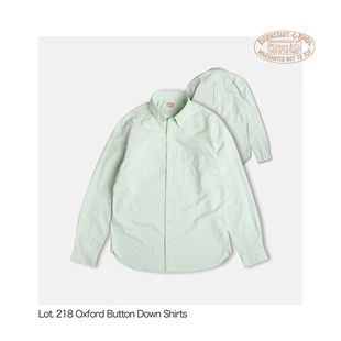 休闲衬衣 男长袖 Militora218美式 复古ivy水洗牛津纺纽扣领衬衫