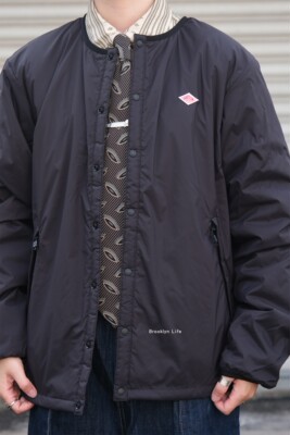 danton定番无领P棉棉服