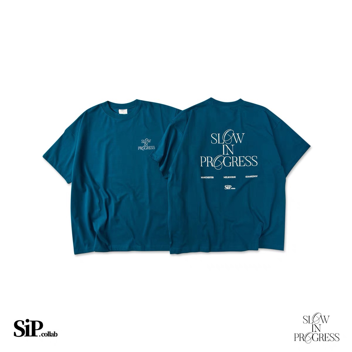 GoodVibesOnly好氛围优先「SiP.collab」三方联名T恤 索罗娜 蓝