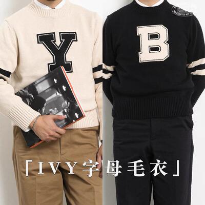 校园IVYMilitora半高领毛衣