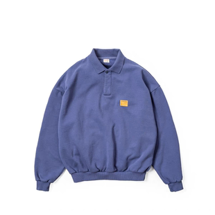 Polo领翻领复古男士 REMOCREVO sweater collar 宽松休闲卫衣 polo