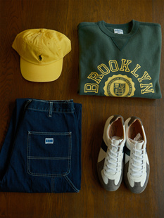 【sale】BROOKLYN GARMENTS重水洗做旧印花卫衣宽松日产品质