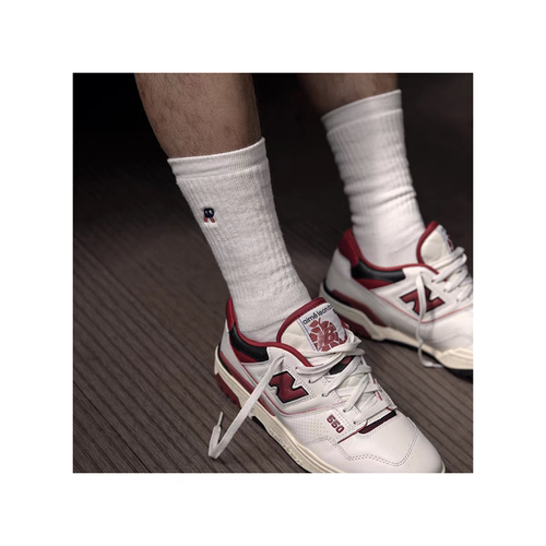 REMOCREVO全棉长袜精梳棉毛圈 刺绣 特殊商品