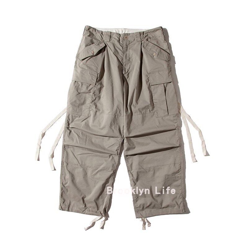 F/CE长裤工装飘带机能长裤