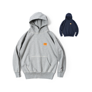 REMOCREVO Vintage hoodie秋冬 套头带帽卫衣