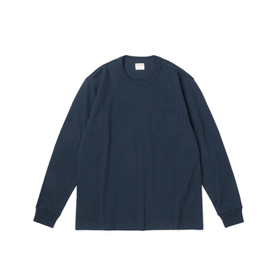 RiskRider sportswear全棉口袋长袖Tee埃及长绒棉 GIZA86 R2078-L