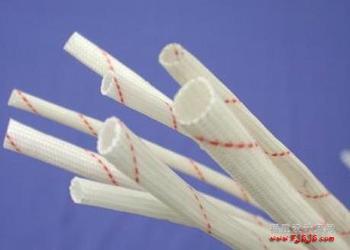 批发促销25mm黄蜡管 玻璃纤维绝缘管 耐高温电线套管 1米/根