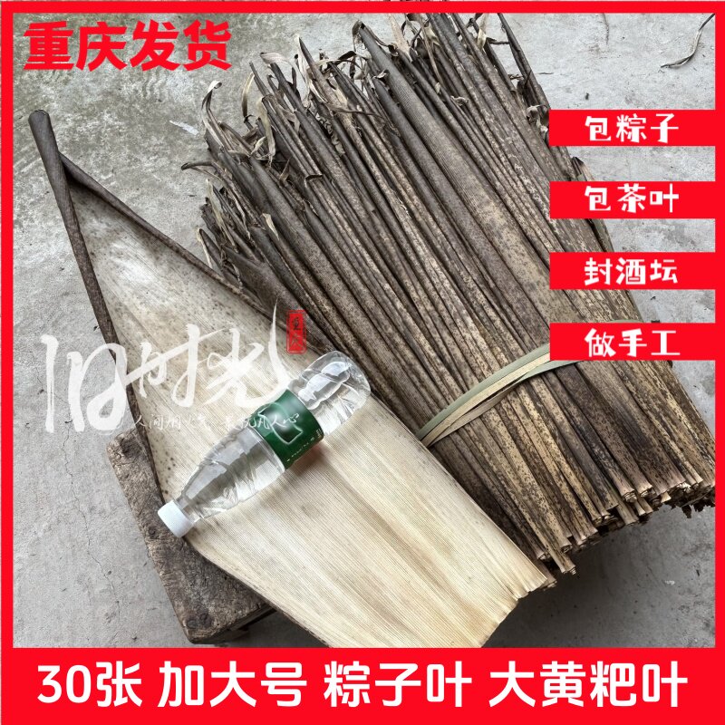 端午粽叶新鲜大棕子叶重庆贵州四川加大号黄粑叶竹笋壳叶封酒坛口