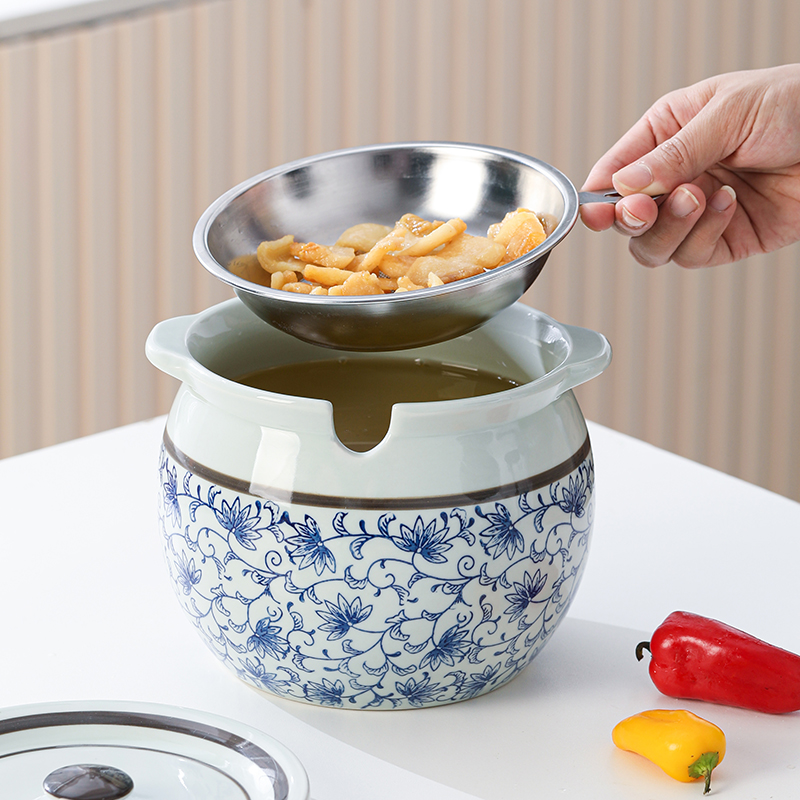 九夏双耳猪油罐耐高温送勺