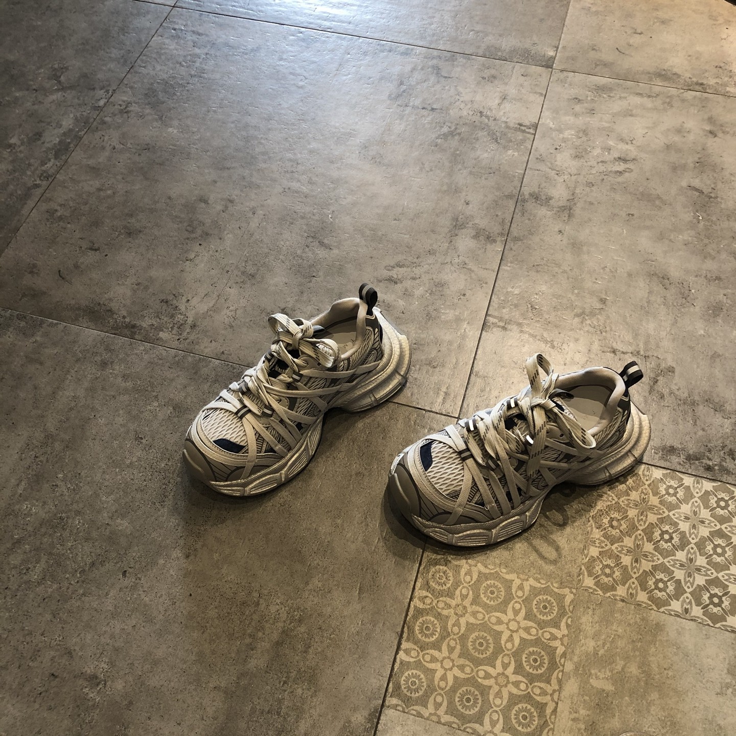 2025新款时尚百搭圆头厚底舒适女鞋复古网布拼接休闲老爹鞋女单鞋,女鞋,老爹鞋,淘宝优惠券,粉丝福利购,淘宝优惠卷