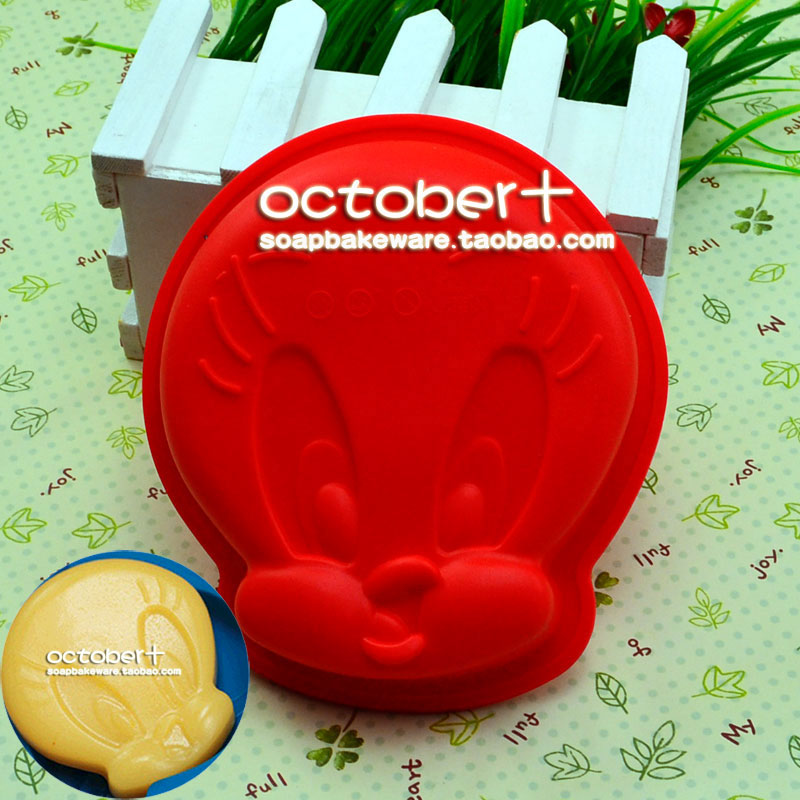 Small Tweety Silicone Baking Pan小翠果冻布丁模具硅胶烘焙烤盘