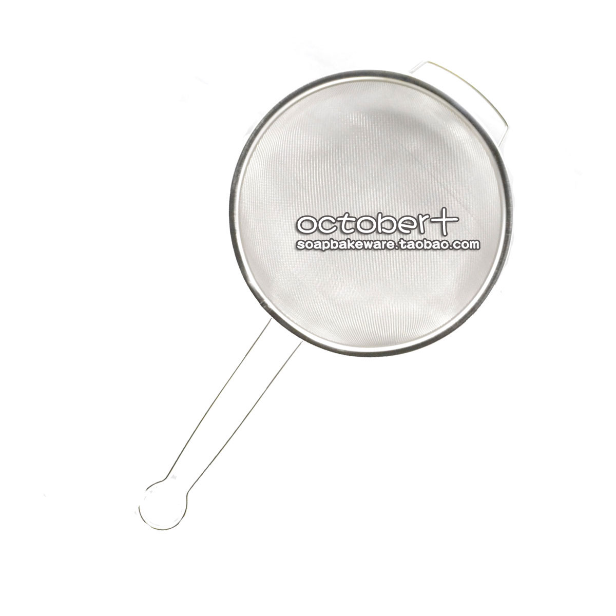 大号厨房不锈钢宽边油格厨具漏勺烹饪工具隔油网捞油勺滤油网25cm