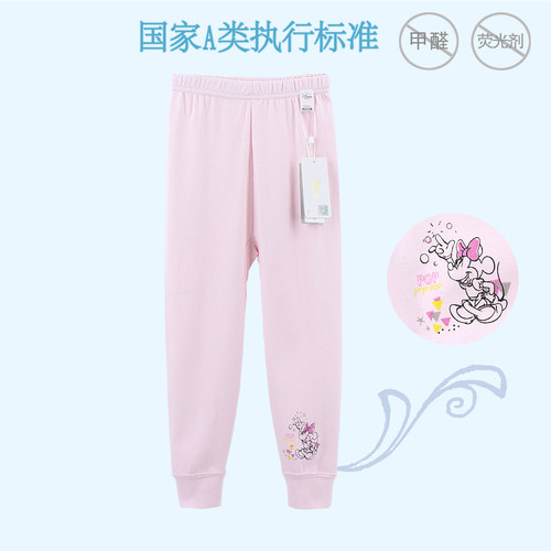 迪士尼包邮新款米妮长绒棉内衣
