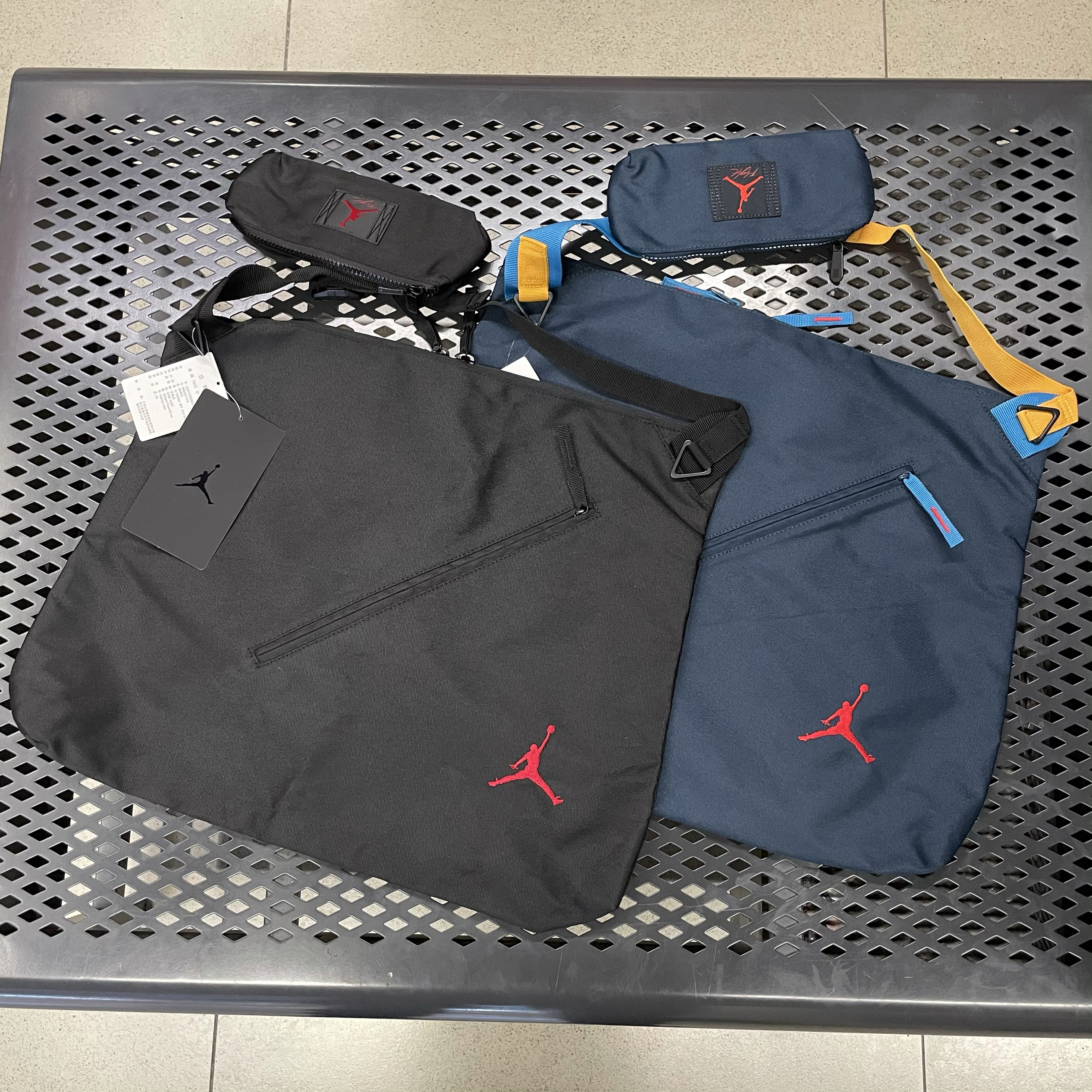 Jordan大容量单肩包男女斜挎包户外休闲包AJ运动包DQ8306 9A0593