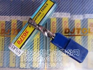 DJTOL戴杰特雕刻刀 N系单刃螺旋铣刀 N1LX517 单刃铣刀5*17mm