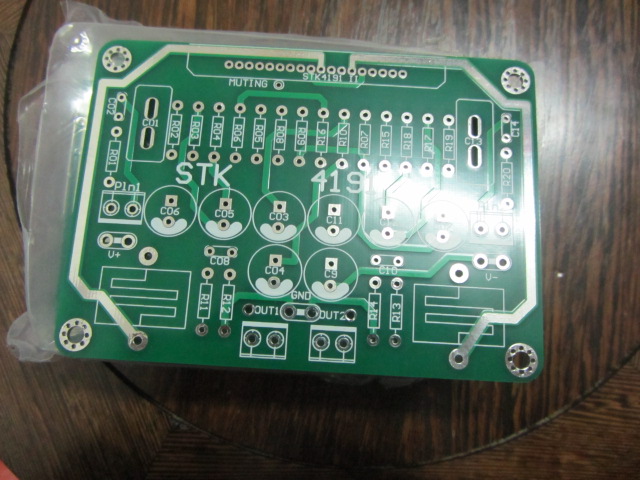 STK4192/4182系列通用pcb板详图不含厚膜
