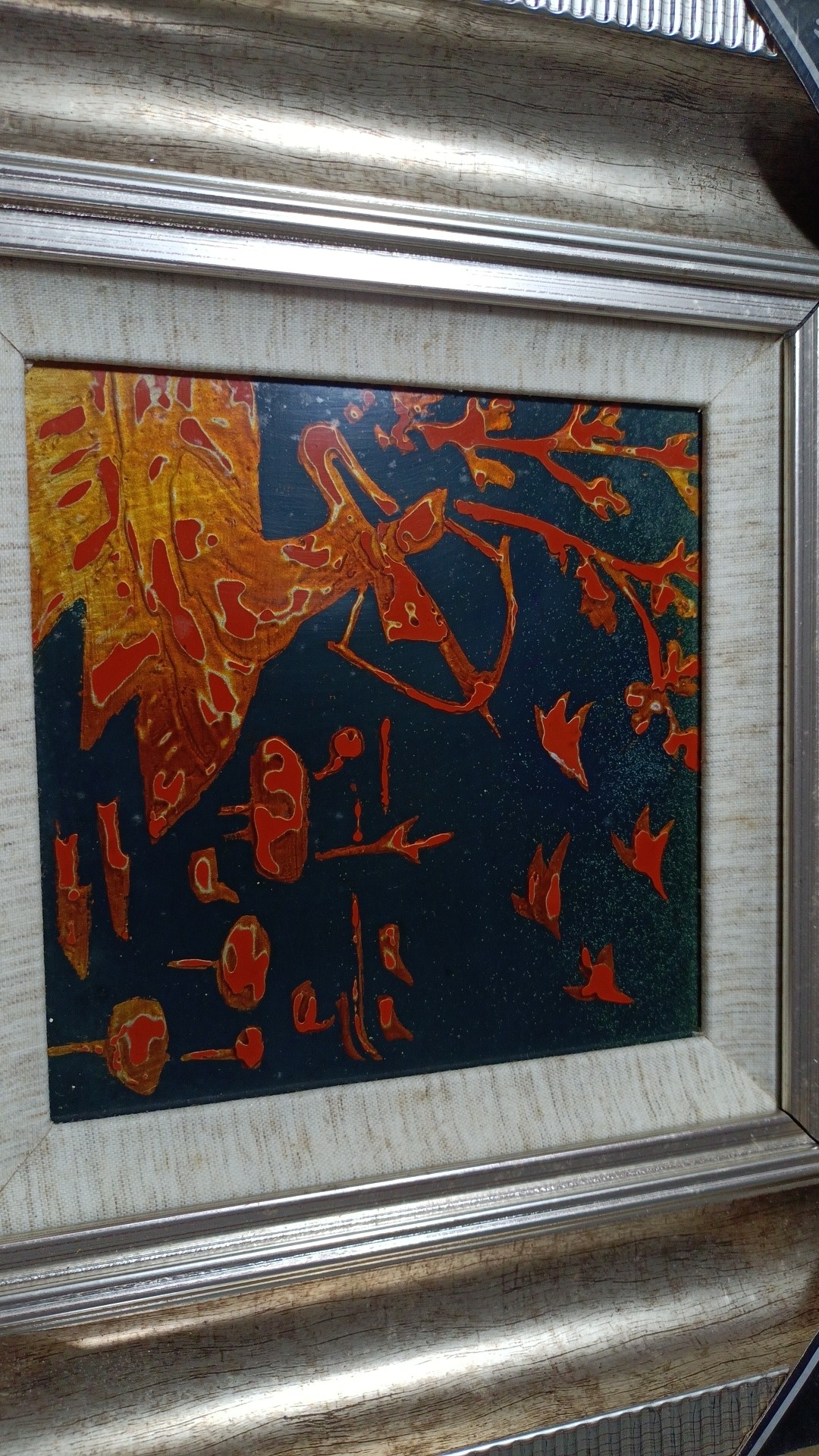 福州漆器画-猎-摘-耕任选 画芯24cmx24cm 清仓价