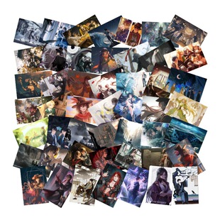 50张诡秘之主手机电脑笔记本滑板冰箱行李箱电瓶车吉他涂鸦贴纸